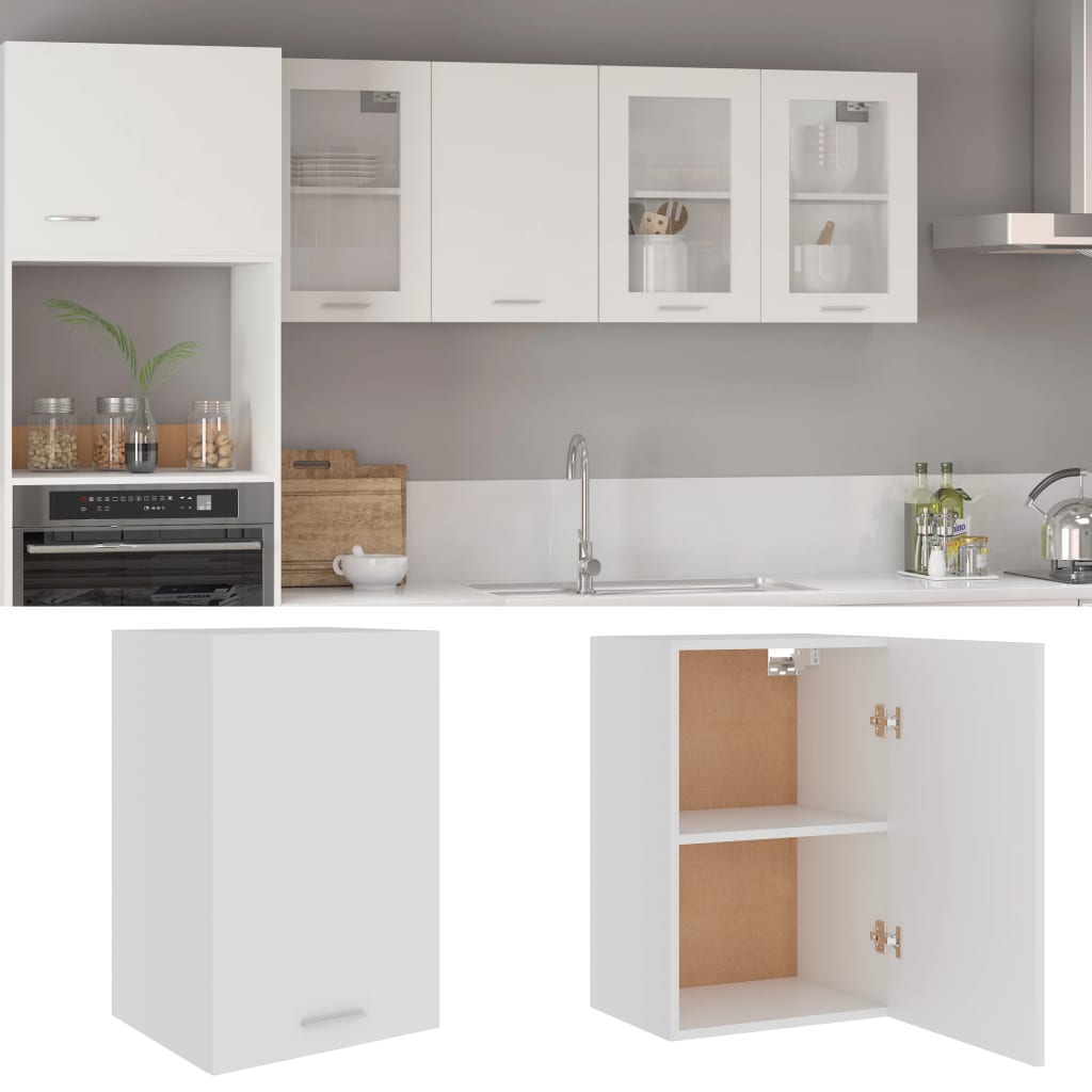 Wall cabinet, "Lyon", white, 39.5x31x60cm