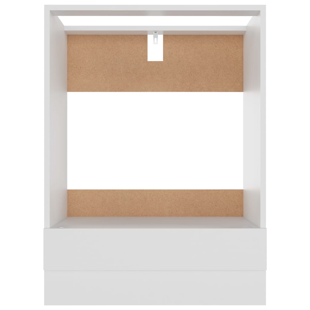 Oven cabinet, "Riga", white, 60x46x81.5cm