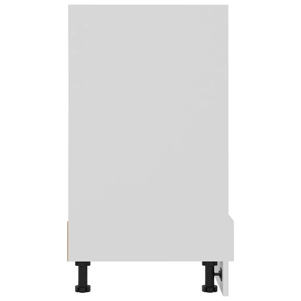 Oven cabinet, "Riga", white, 60x46x81.5cm