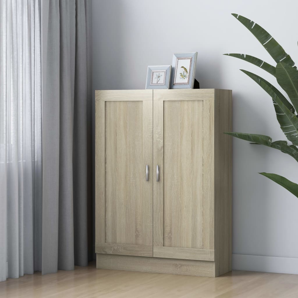Bookcase, Sonoma oak, 82.5x30.5x115cm, wood