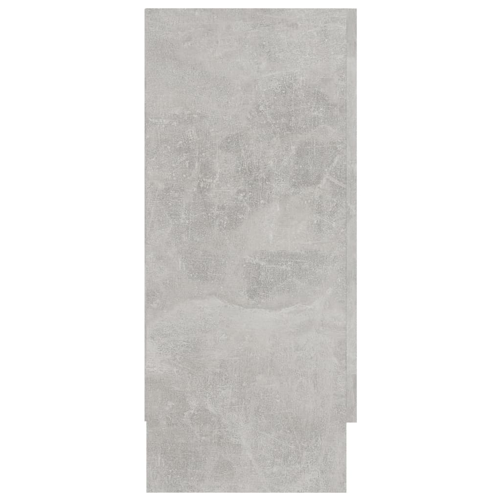 Šoninė spintelė, betono, 120x30,5x70cm, apdirbta mediena