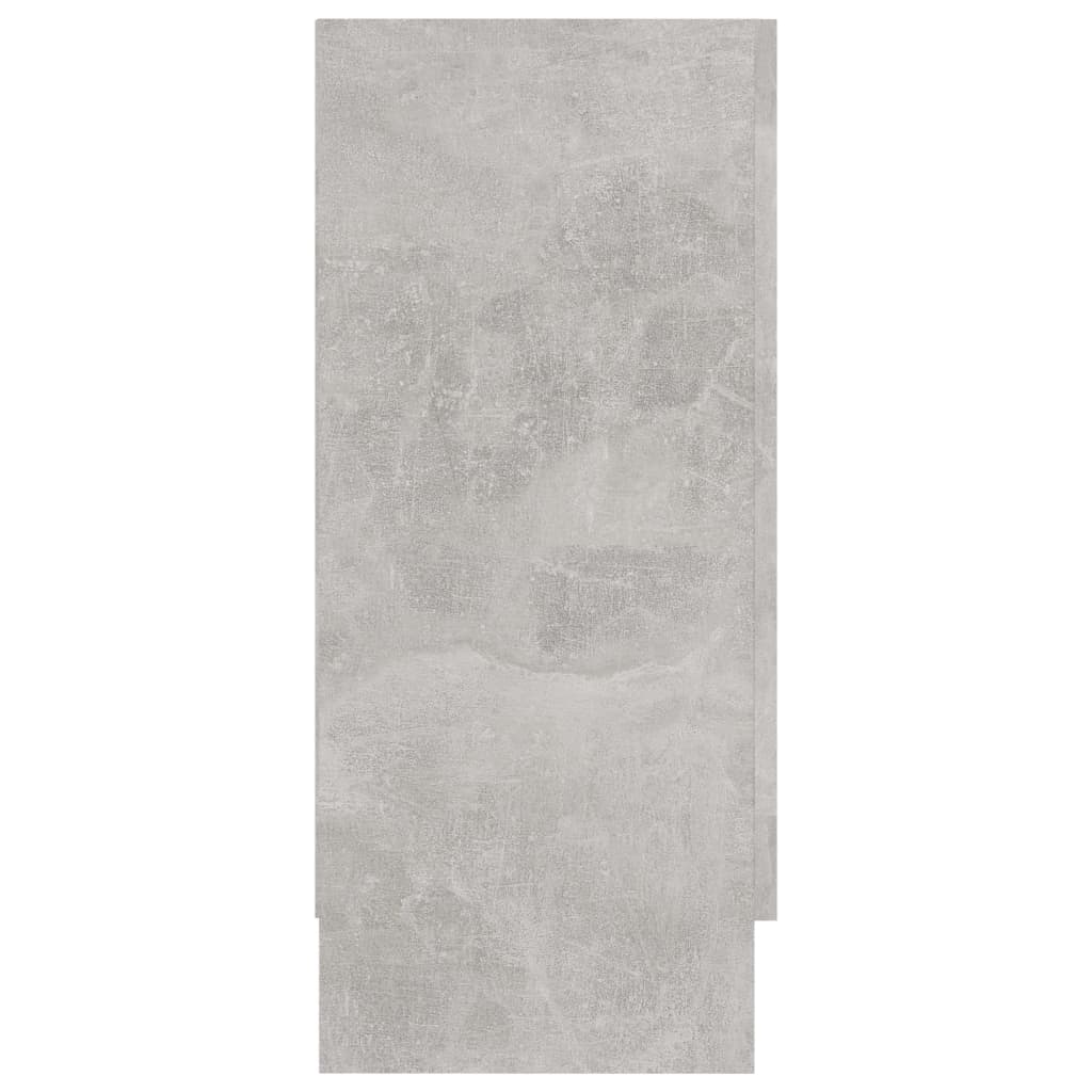 Vitrininė spintelė, pilka, 120x30,5x70cm, apdirbta mediena