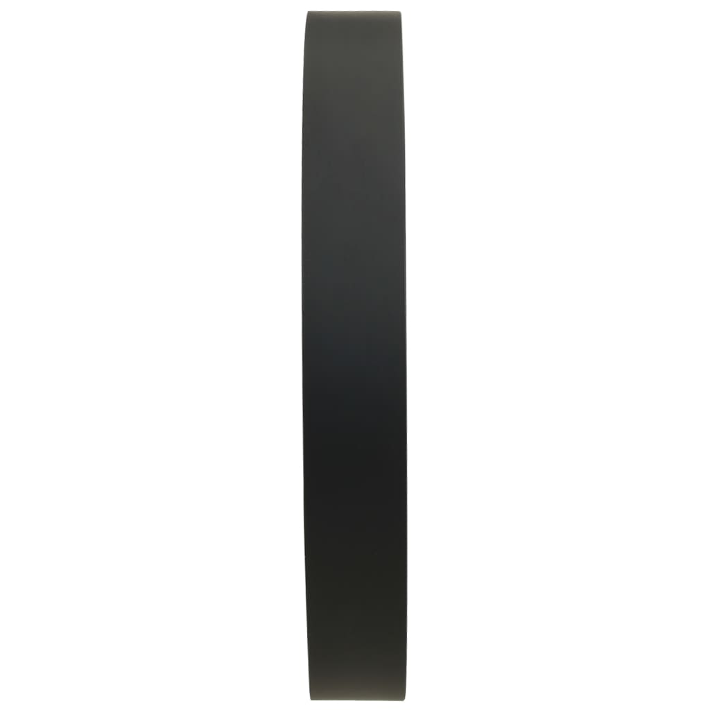 Sienas pulkstenis ar gaismu, melns, 30 cm