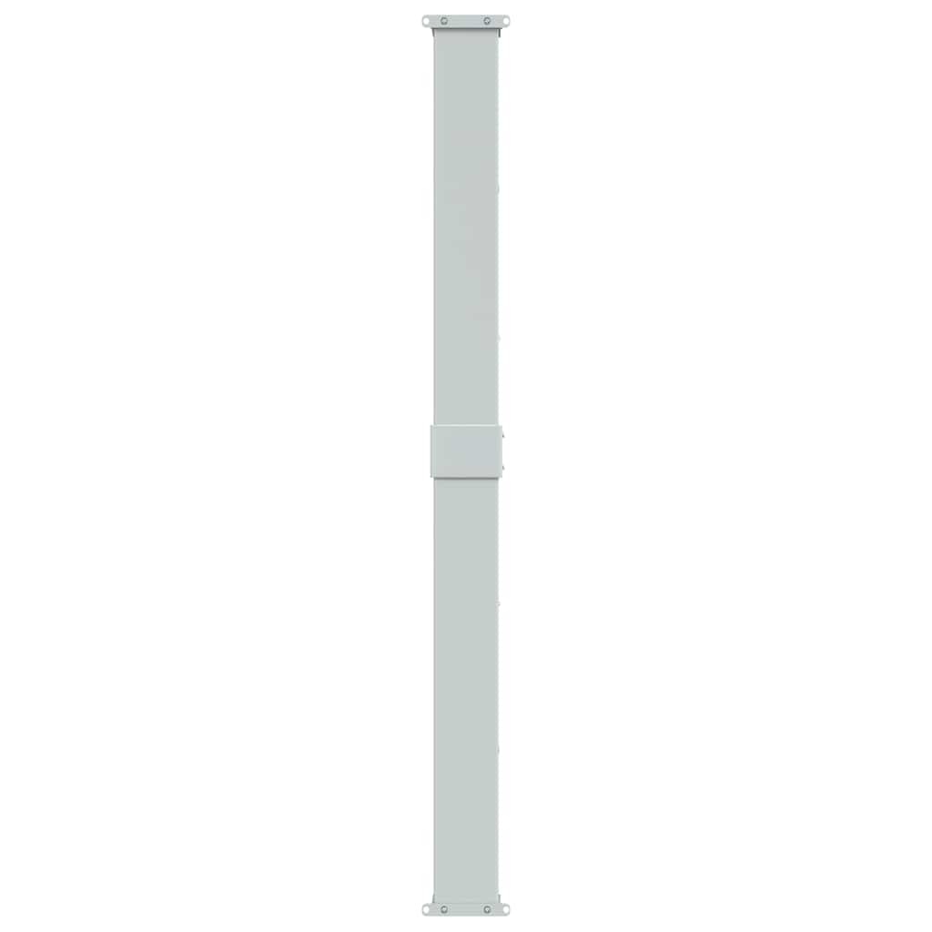Retractable side awning, blue, 170x1200cm