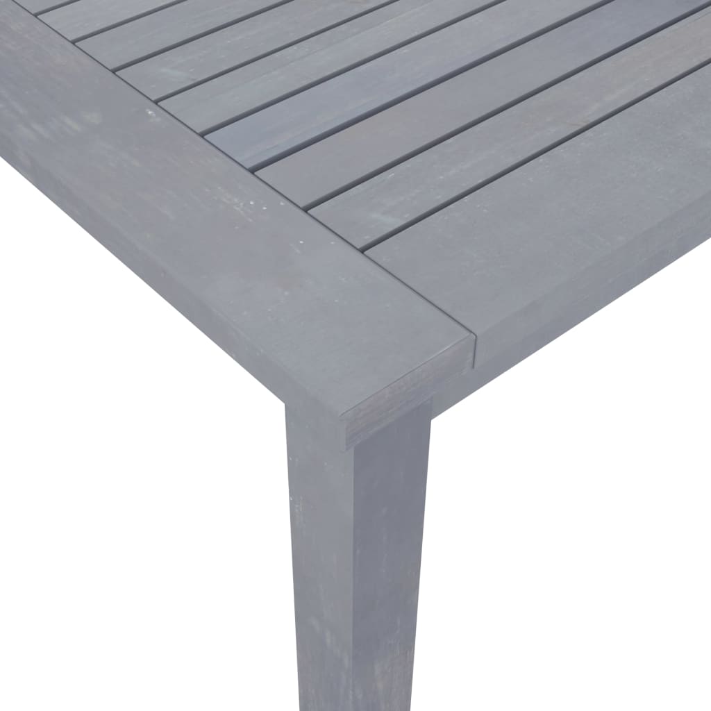 Sodo valgomojo stalas, 88x88x74cm, akacijos medienos masyvas