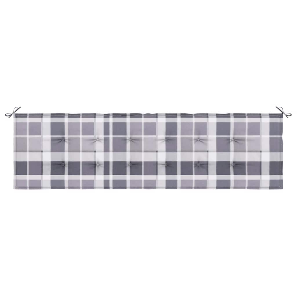 Sodo suoliuko pagalvėlė, 180x50x4cm, oksfordo audinys, languota