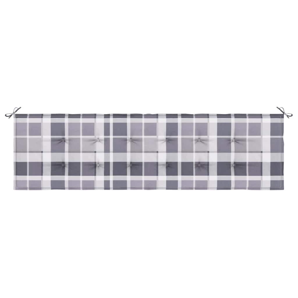 Sodo suoliuko pagalvėlė, 180x50x4cm, oksfordo audinys, languota