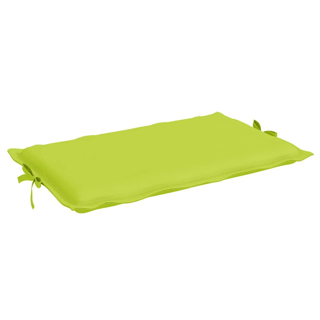 Sun lounger cushion, bright green, 186x58x4cm, fabric