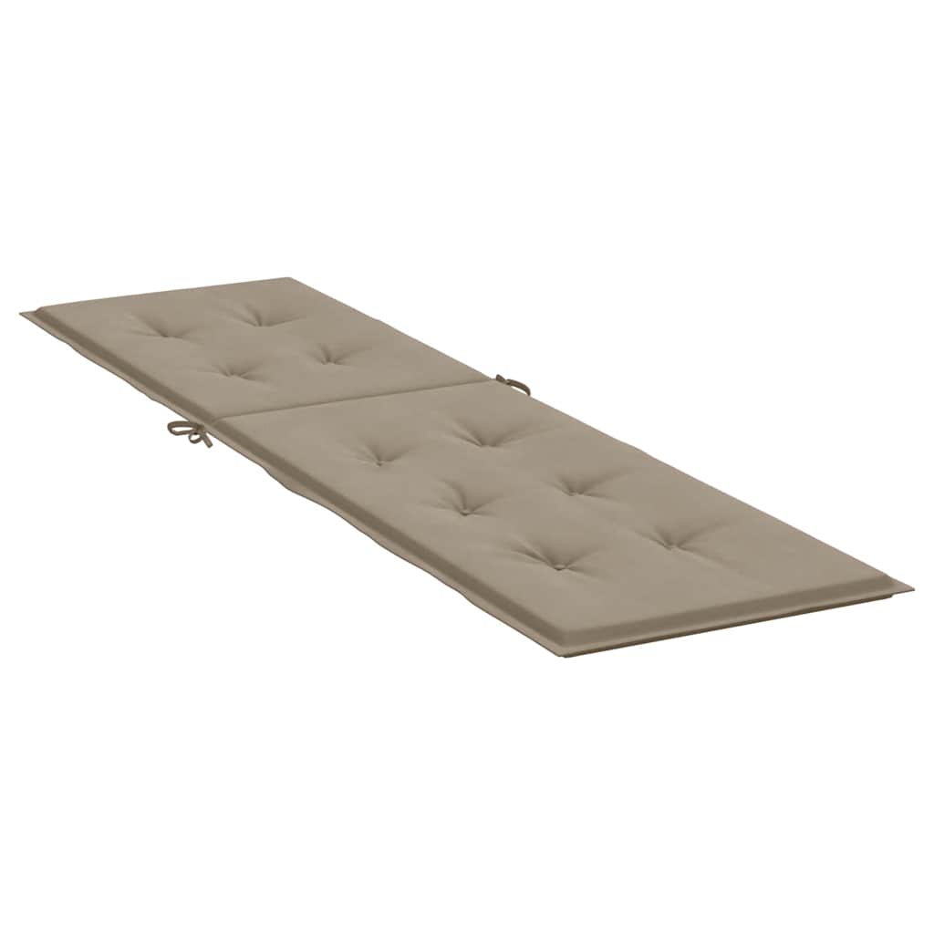 Terasos kėdės pagalvėlė, taupe spalvos, (75+105)x50x4cm