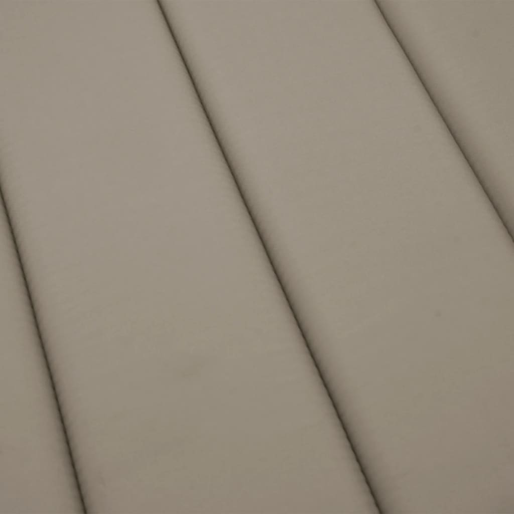 Saulės gulto čiužinukas, taupe spalvos, 200x50x3cm, audinys