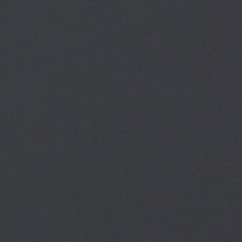 Saulės gulto čiužinukas, juodos spalvos, 200x60x3cm, audinys