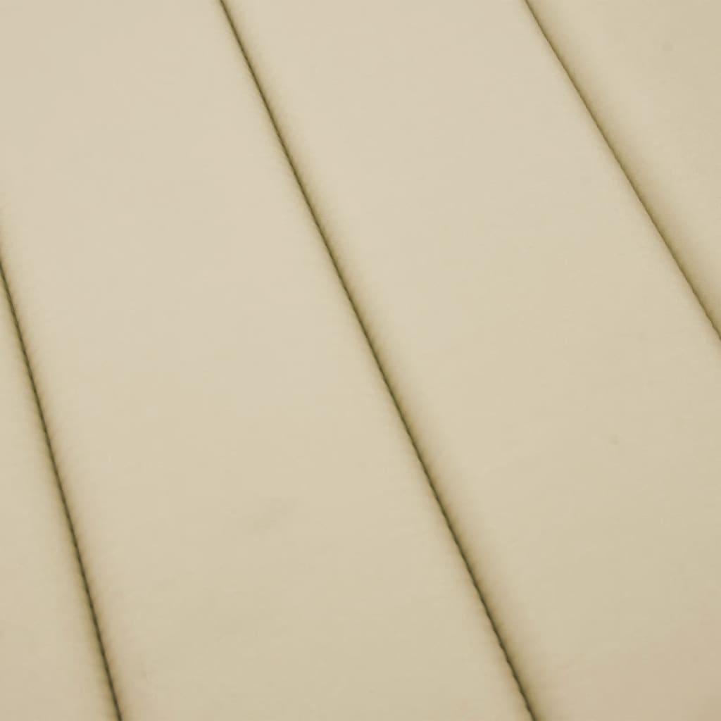 Saulės gulto čiužinukas, smėlio spalvos, 200x70x3cm, audinys