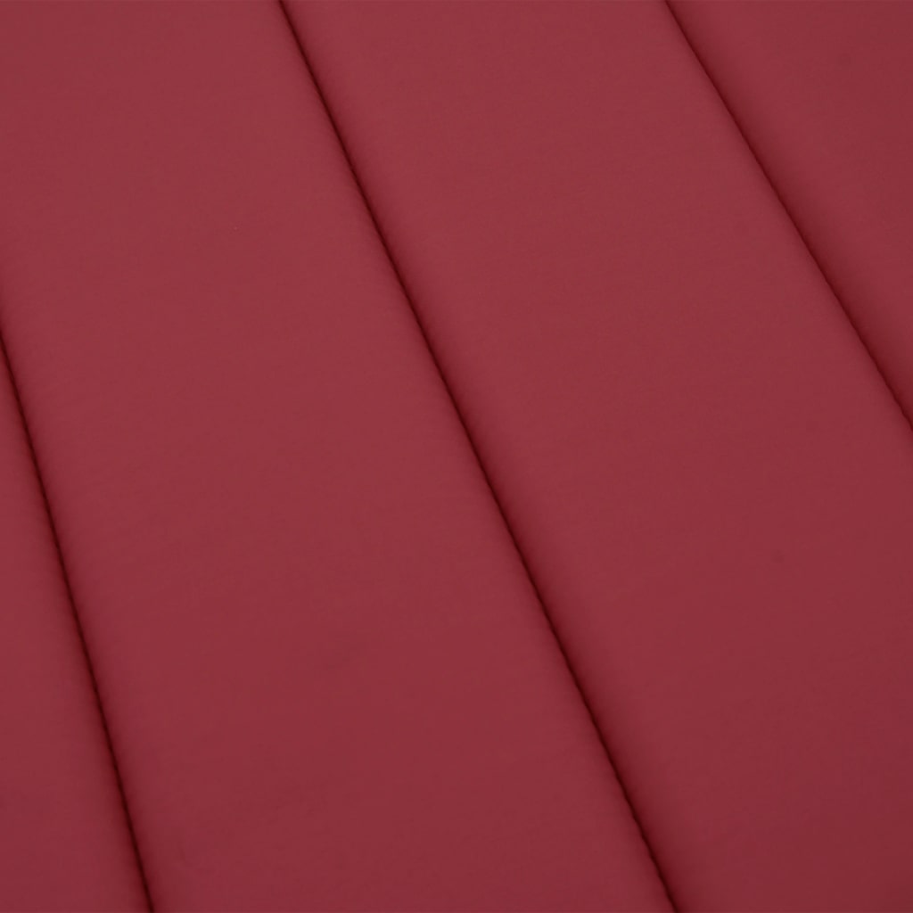 Saulės gulto čiužinukas, raudonojo vyno, 200x70x3cm, audinys