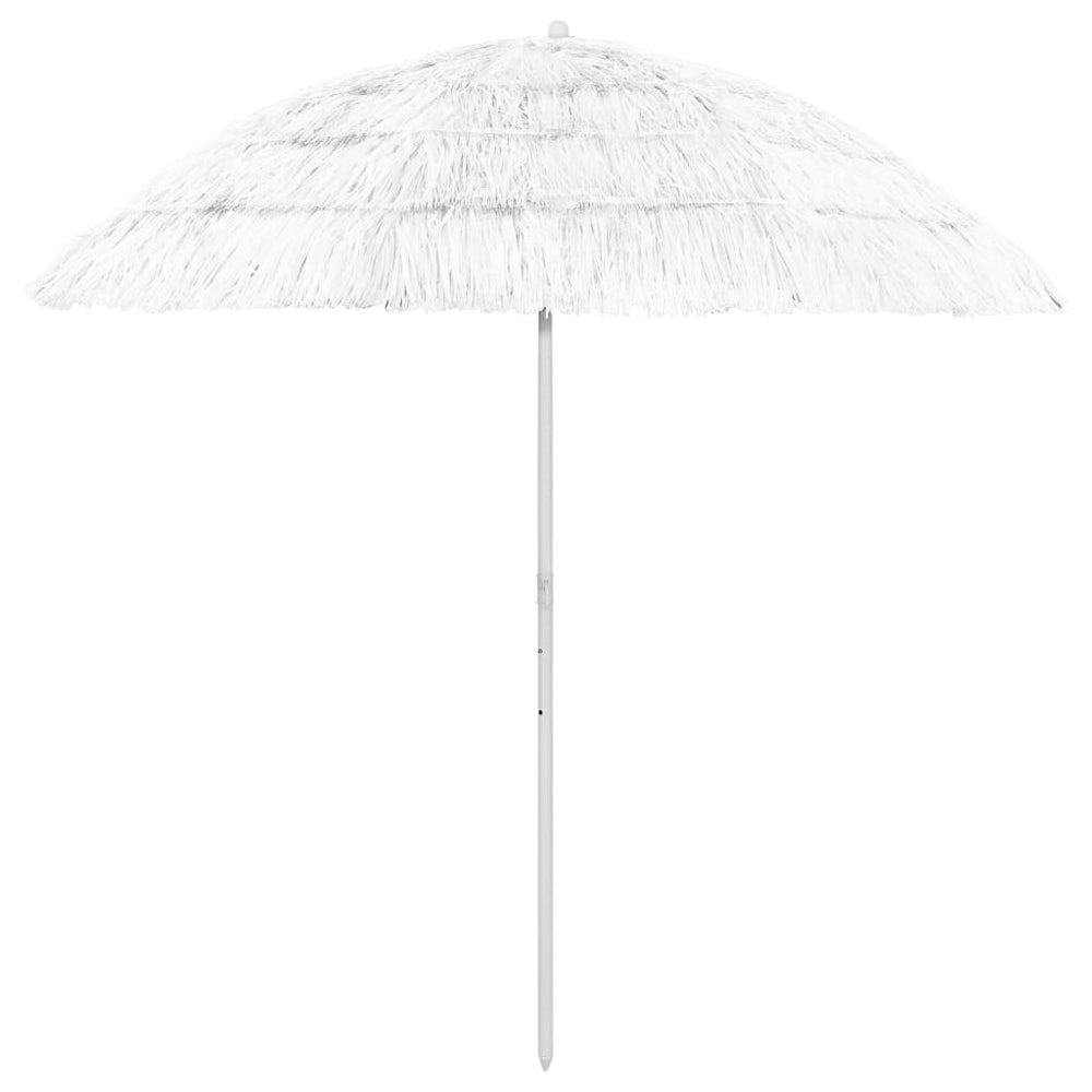 Paplūdimio skėtis CEDRIC, balta, 240cm