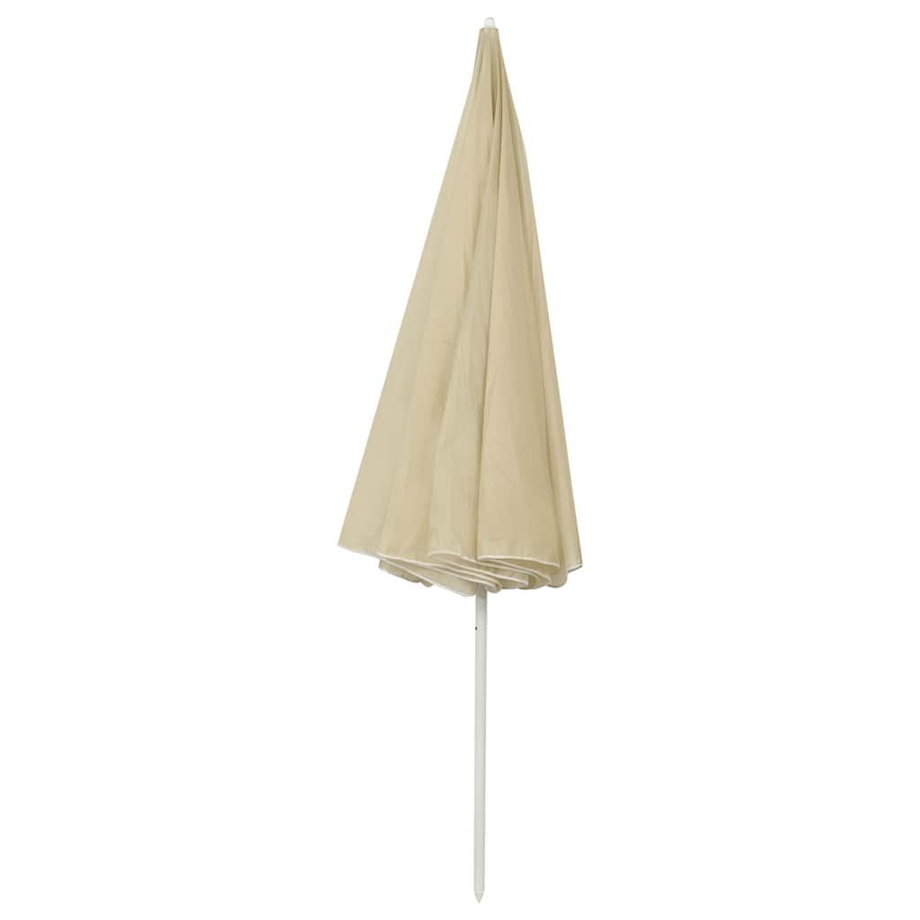 Paplūdimio skėtis nuo saulės, smėlio geltonos spalvos, 300cm