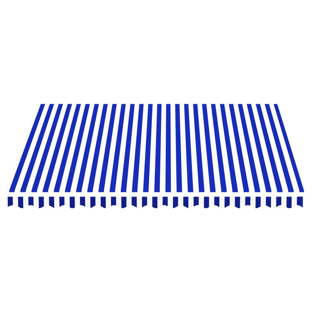 Marķīzes rezerves audums, zili-baltā krāsā, 4x3,5m