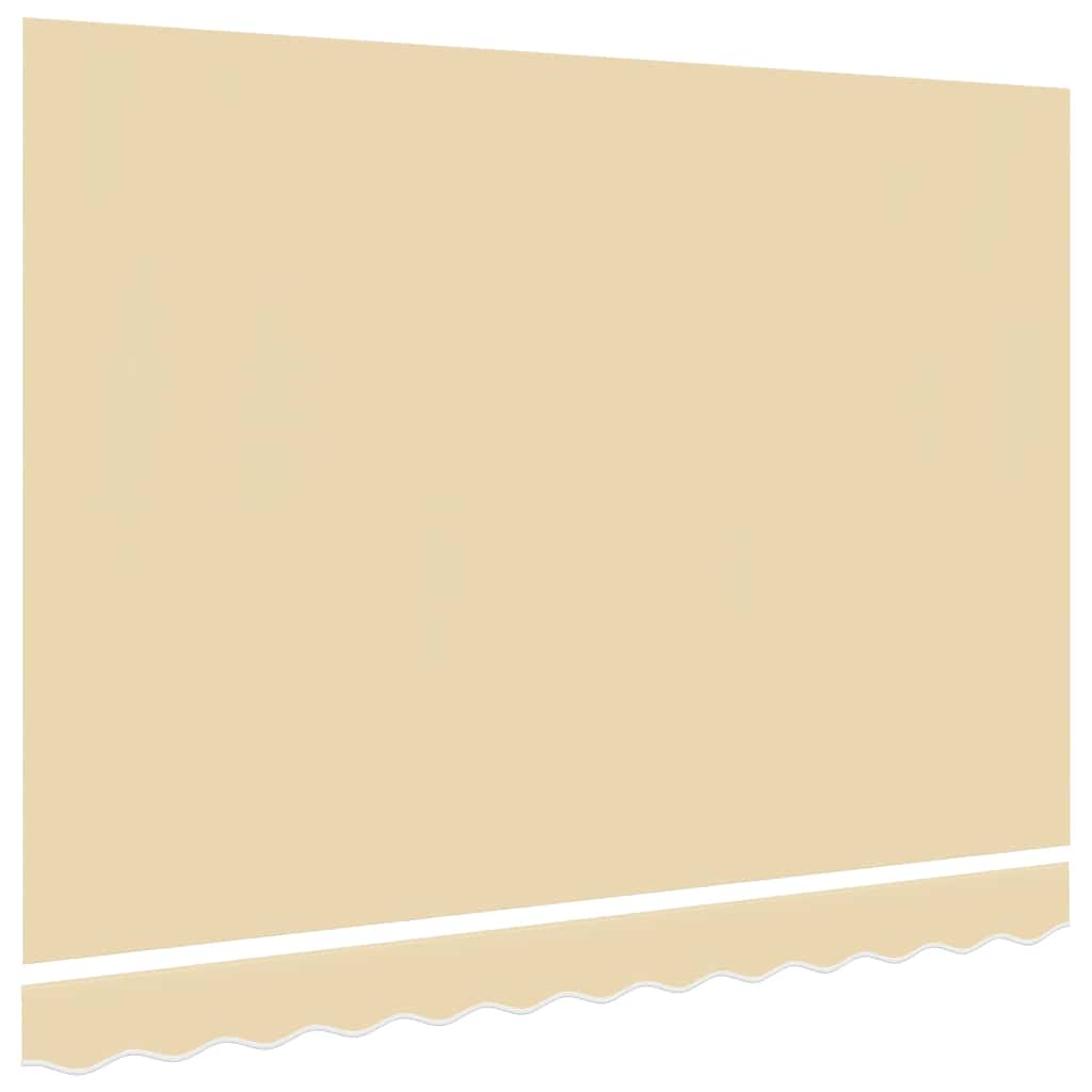 Aizstājējpārklājs markīzei, krēmkrāsas, 4,5x3,5 m