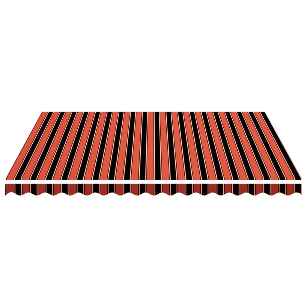 Nojumes maināmais audums, oranžā un brūnā krāsā, 4,5x3,5 m