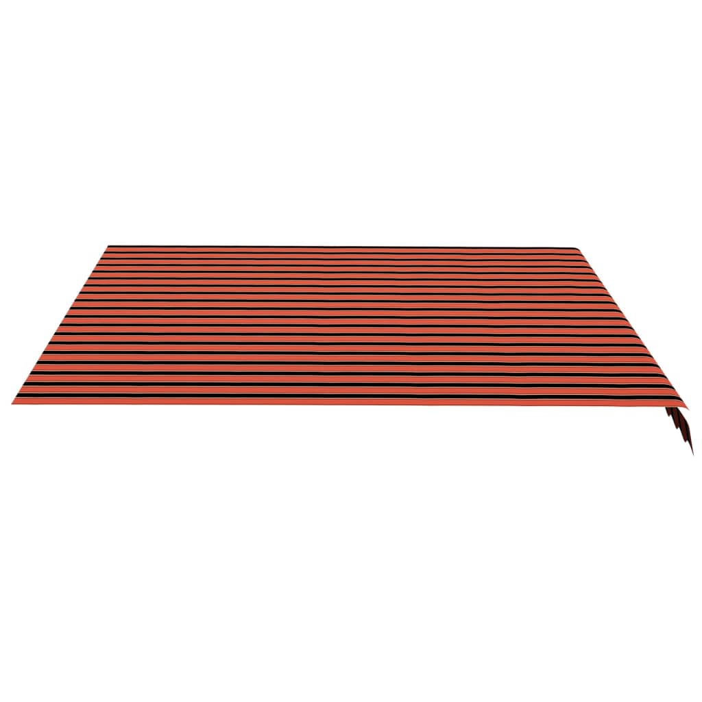 Nojumes maināmais audums, oranžā un brūnā krāsā, 4,5x3,5 m