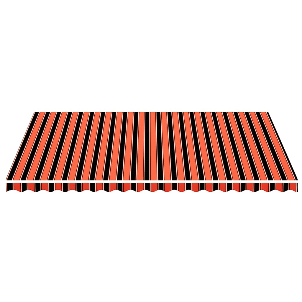 Pakaitinis audinys markizei, oranžinės ir rudos spalvos, 5x3,5m