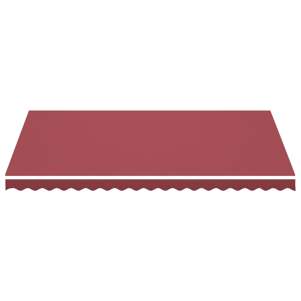 Replacement fabric for awning, red, 4.5x3 m