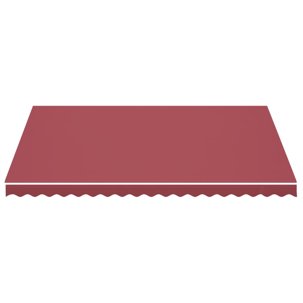 Replacement awning fabric, red, 4.5x3.5 m