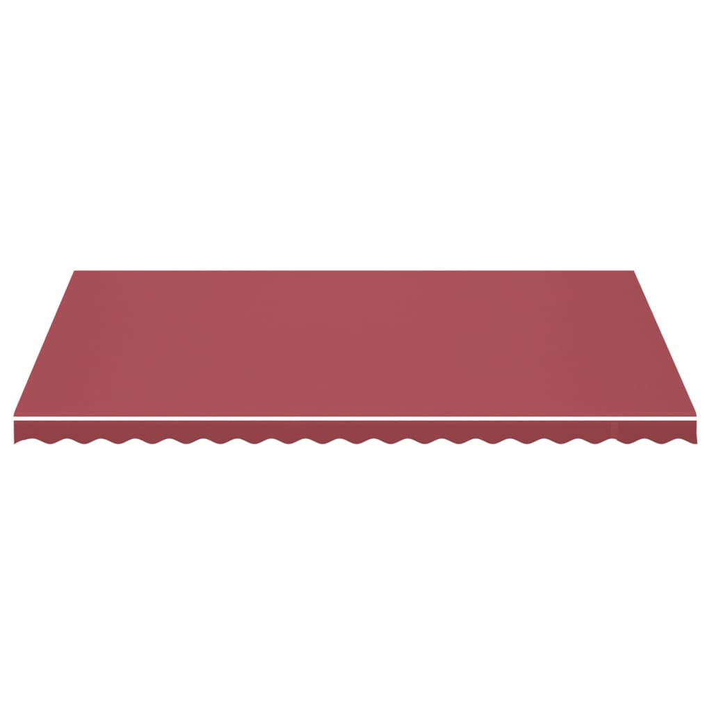 Replacement awning fabric, red, 5x3 m