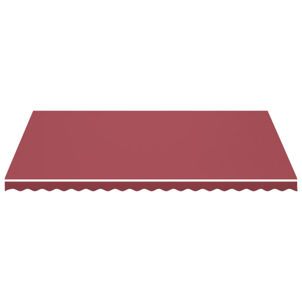 Awning replacement fabric, red, 5x3.5 m