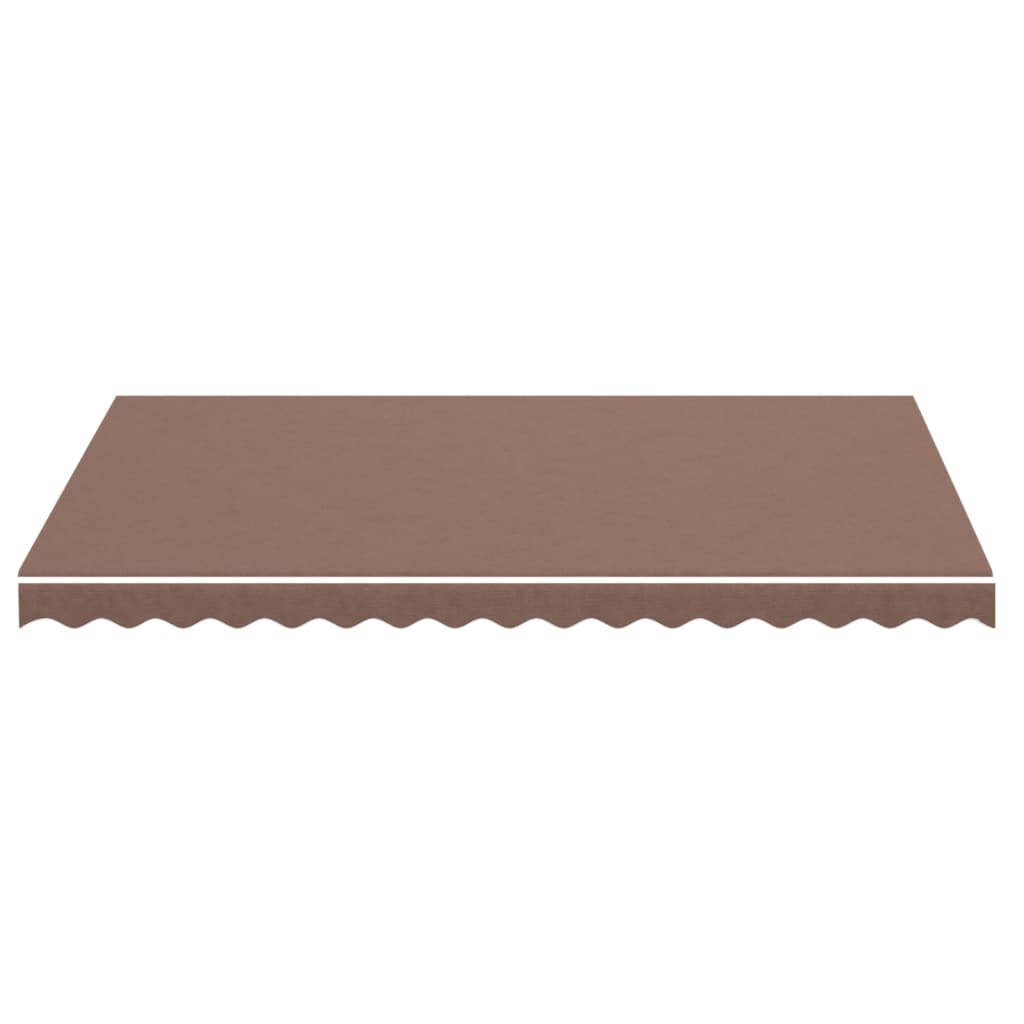 Replacement fabric for an awning, brown, 3.5x2.5 m