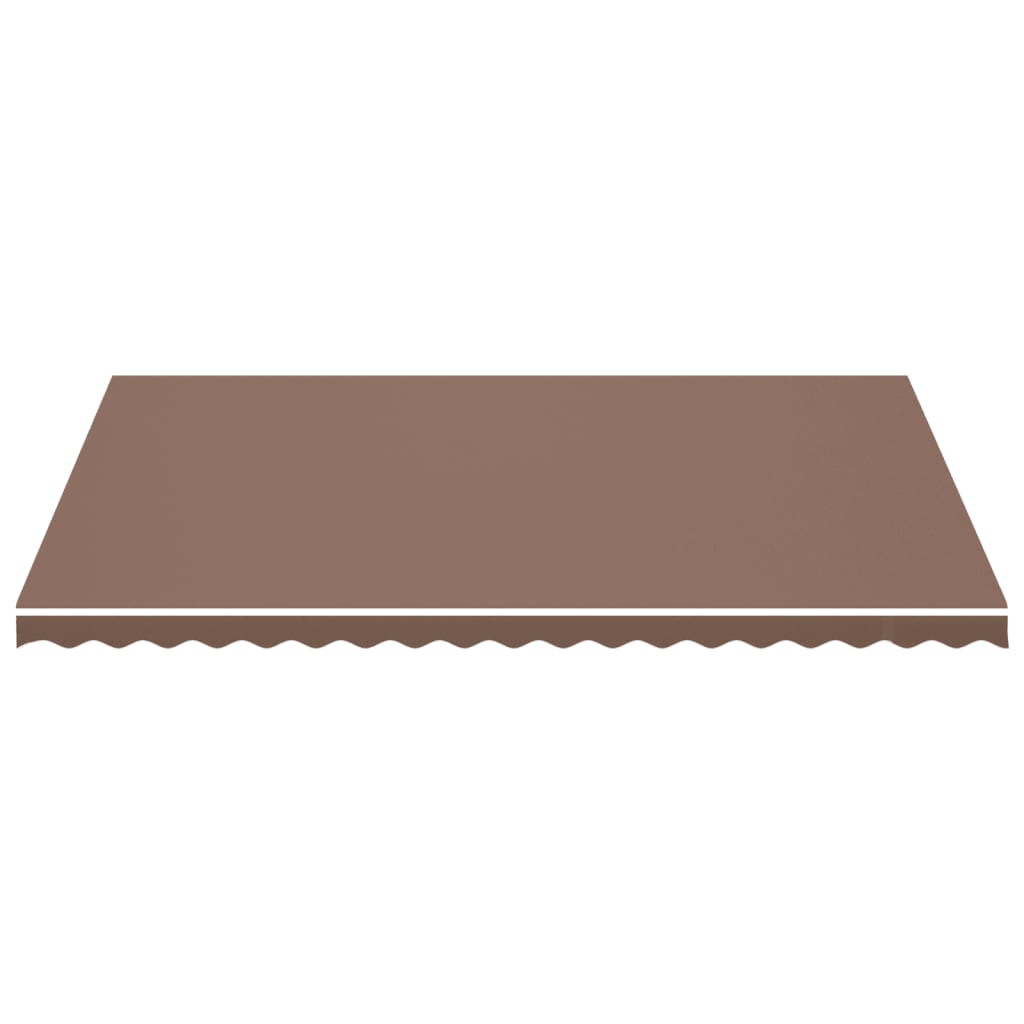 Awning replacement fabric, brown, 5x3.5m