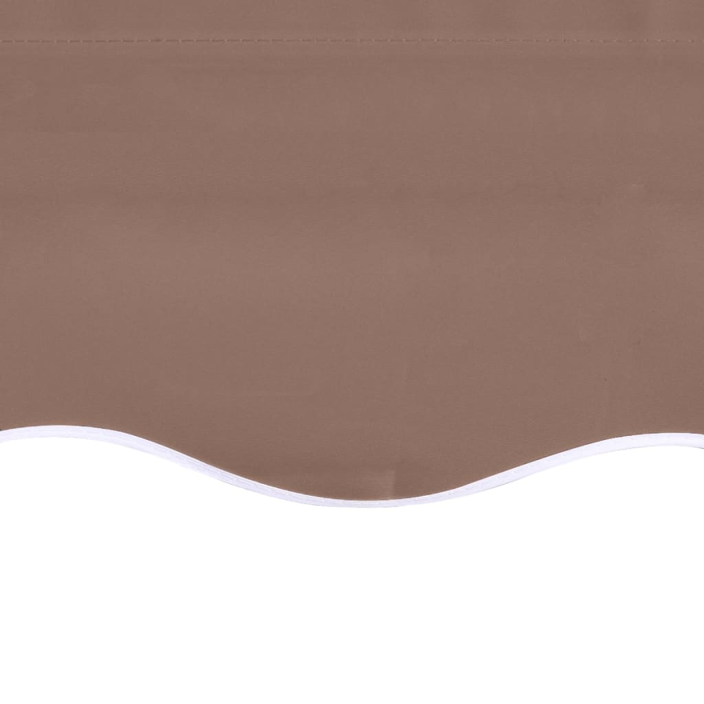 Awning replacement fabric, brown, 5x3.5m