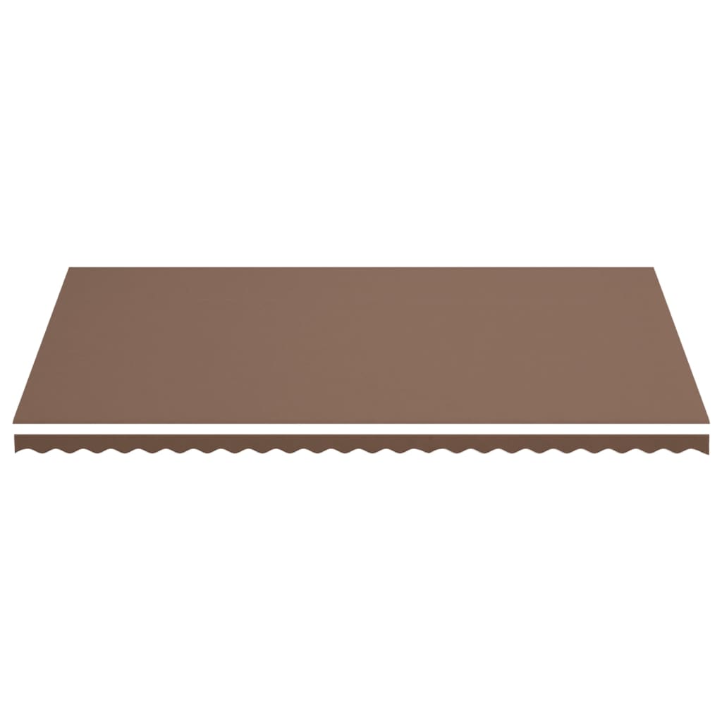 Awning replacement fabric, brown, 6x3.5m