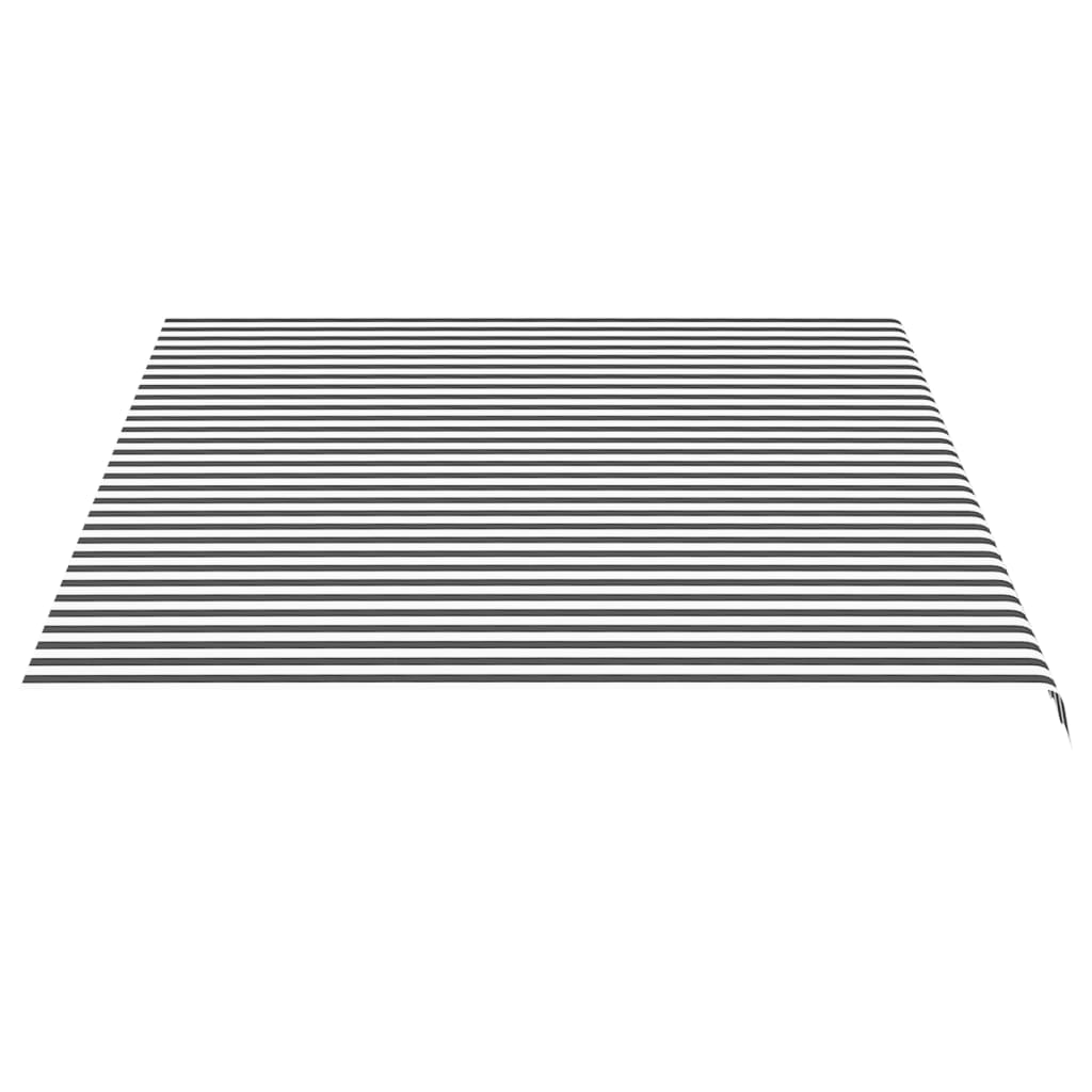 Auduma nomaiņa markīzei, antracīta un baltā krāsā, 4,5x3,5m