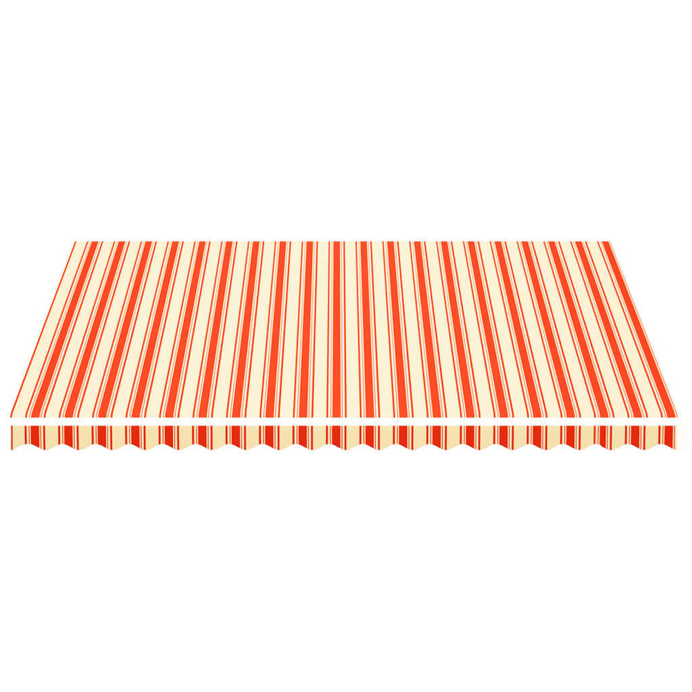 Pakaitinis audinys markizei, geltonos/oranžinės spalvos, 4,5x3,5m