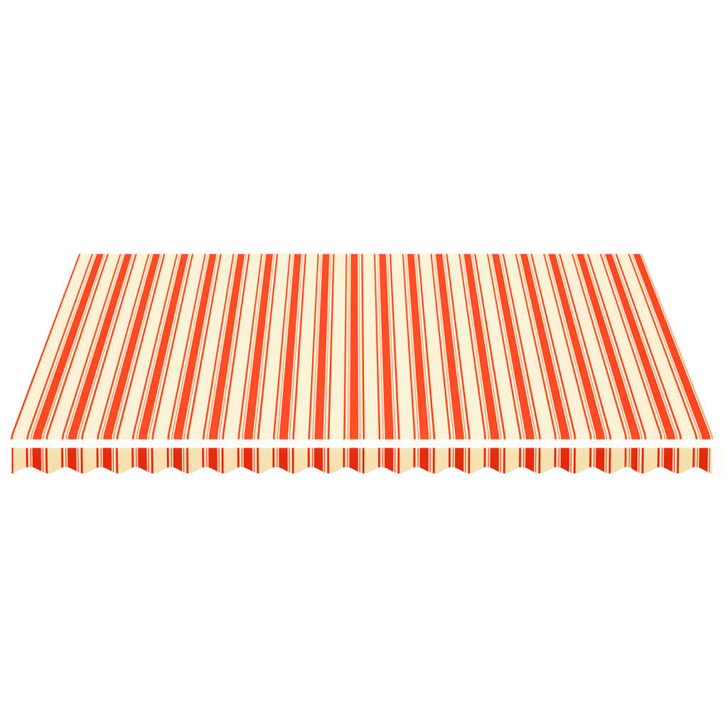 Pakaitinis audinys markizei, geltonos/oranžinės spalvos, 4,5x3,5m
