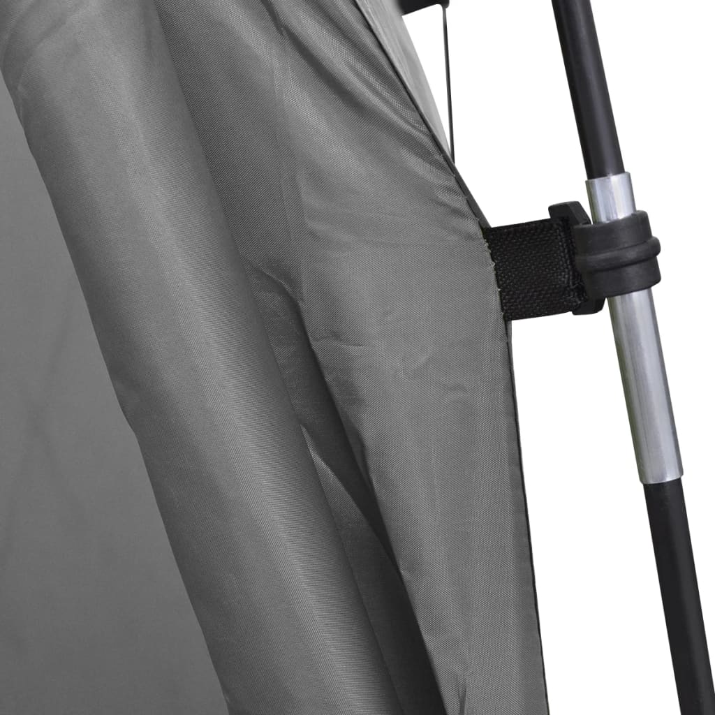 Shower/toilet/changing tent, grey