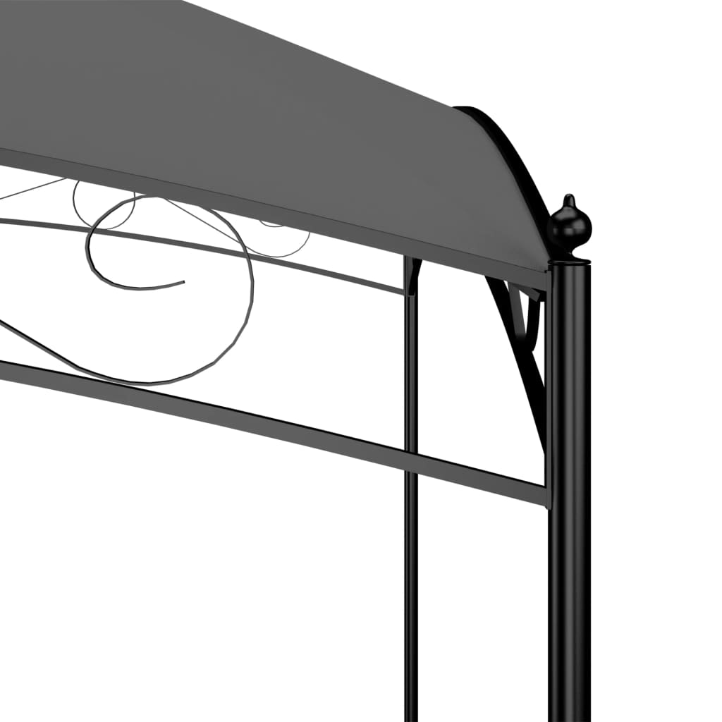 Pavėsinė LOFT, antracito, 3x3m