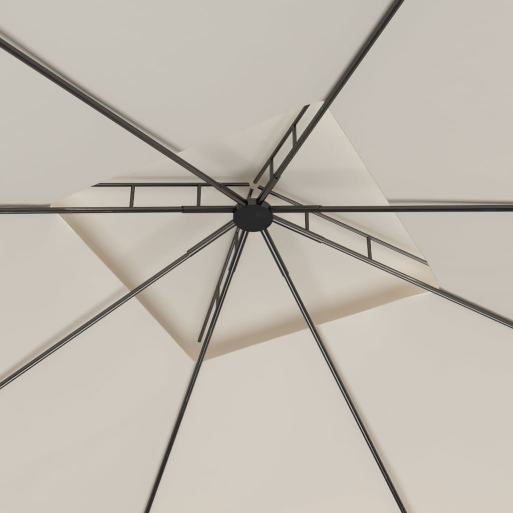 Pavėsinė LOFT, kreminė, 3x3m