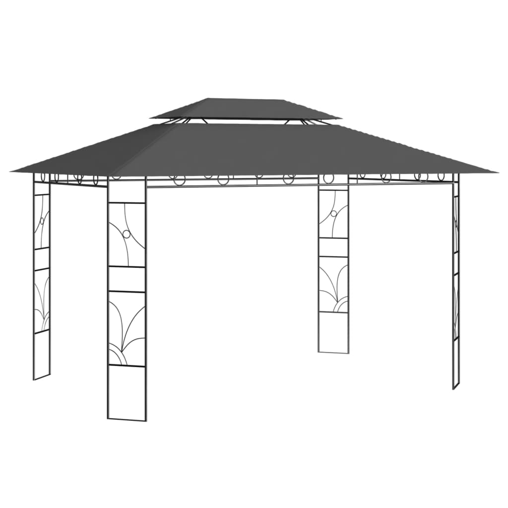 Gazebo LOFT, anthracite, 4x3m