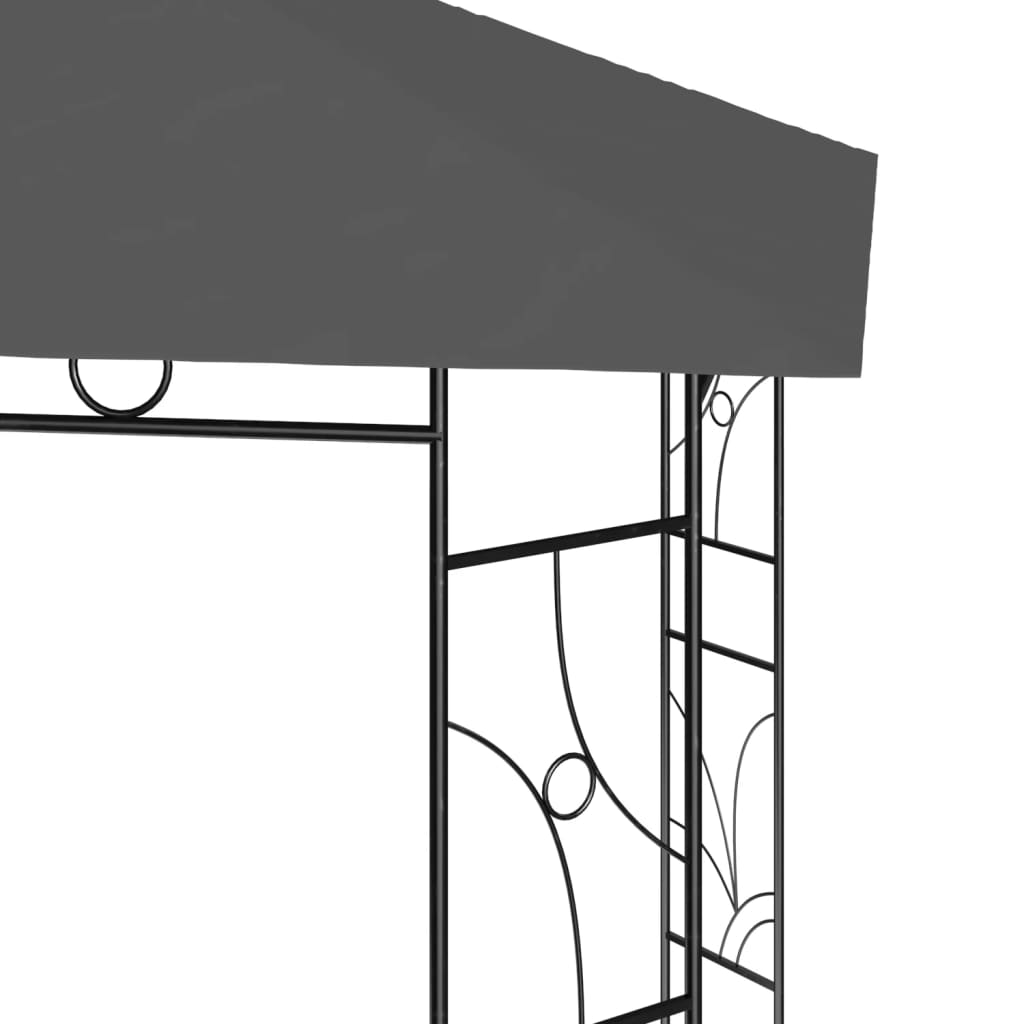 Gazebo LOFT, anthracite, 4x3m