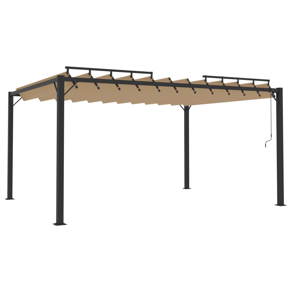 Pavėsinė LOFT, taupe, 3x4m