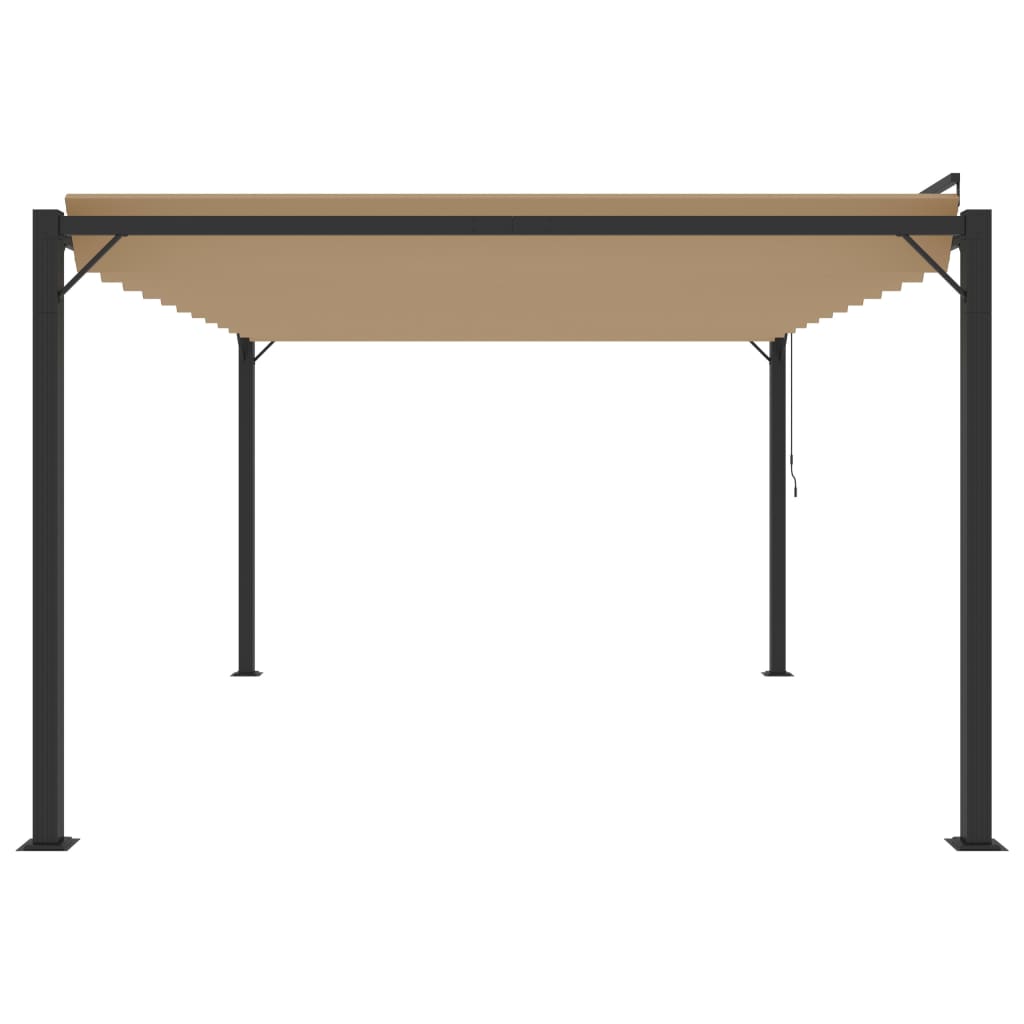 Pavėsinė LOFT, taupe, 3x4m