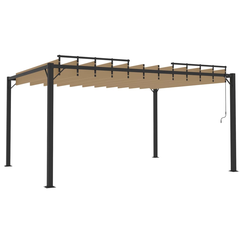 Pavėsinė LOFT, taupe, 3x4m