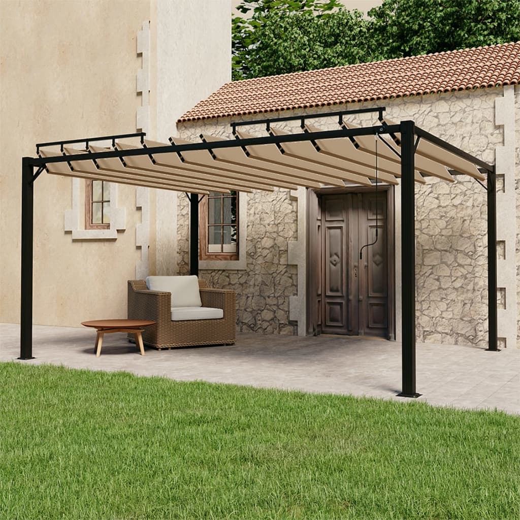 Pavėsinė LOFT, taupe, 3x4m