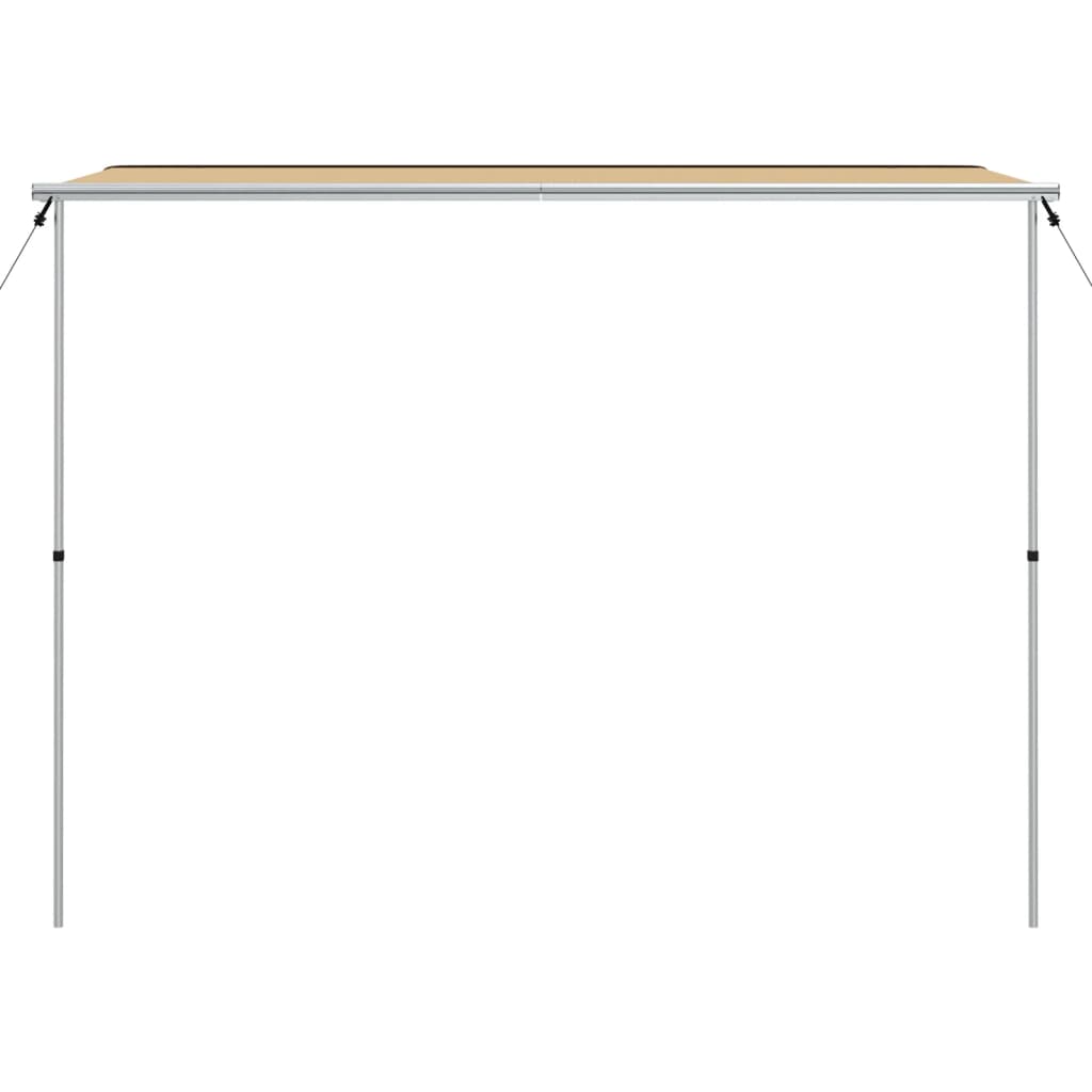 Markizė nameliui ant ratų, smėlio spalvos, 3x2x2,15m