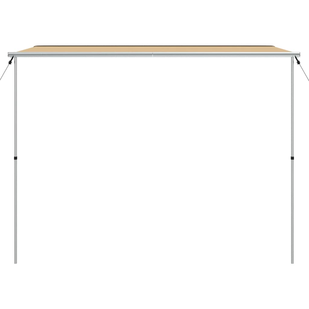 Markizė nameliui ant ratų, smėlio spalvos, 3x2,5x2,15m