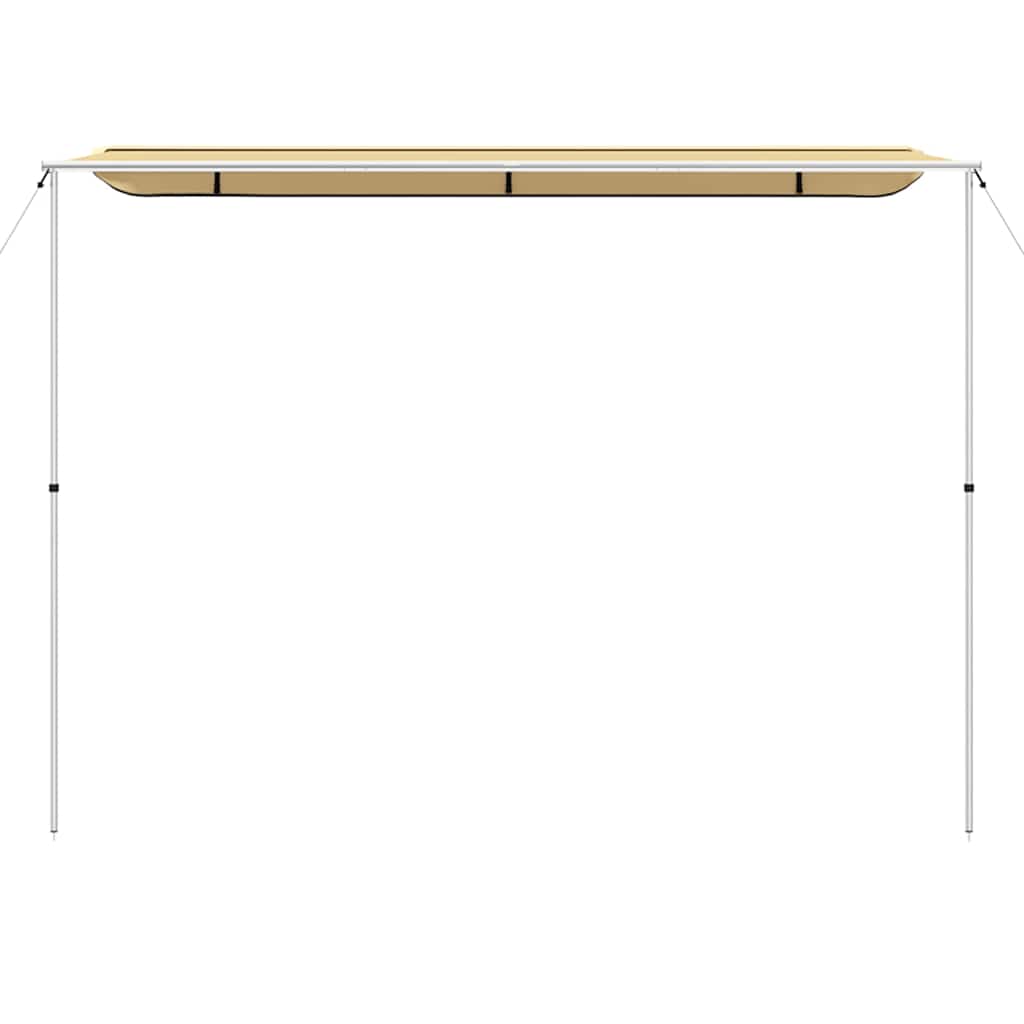 Markizė nameliui ant ratų, smėlio spalvos, 3,6x2x2,15m