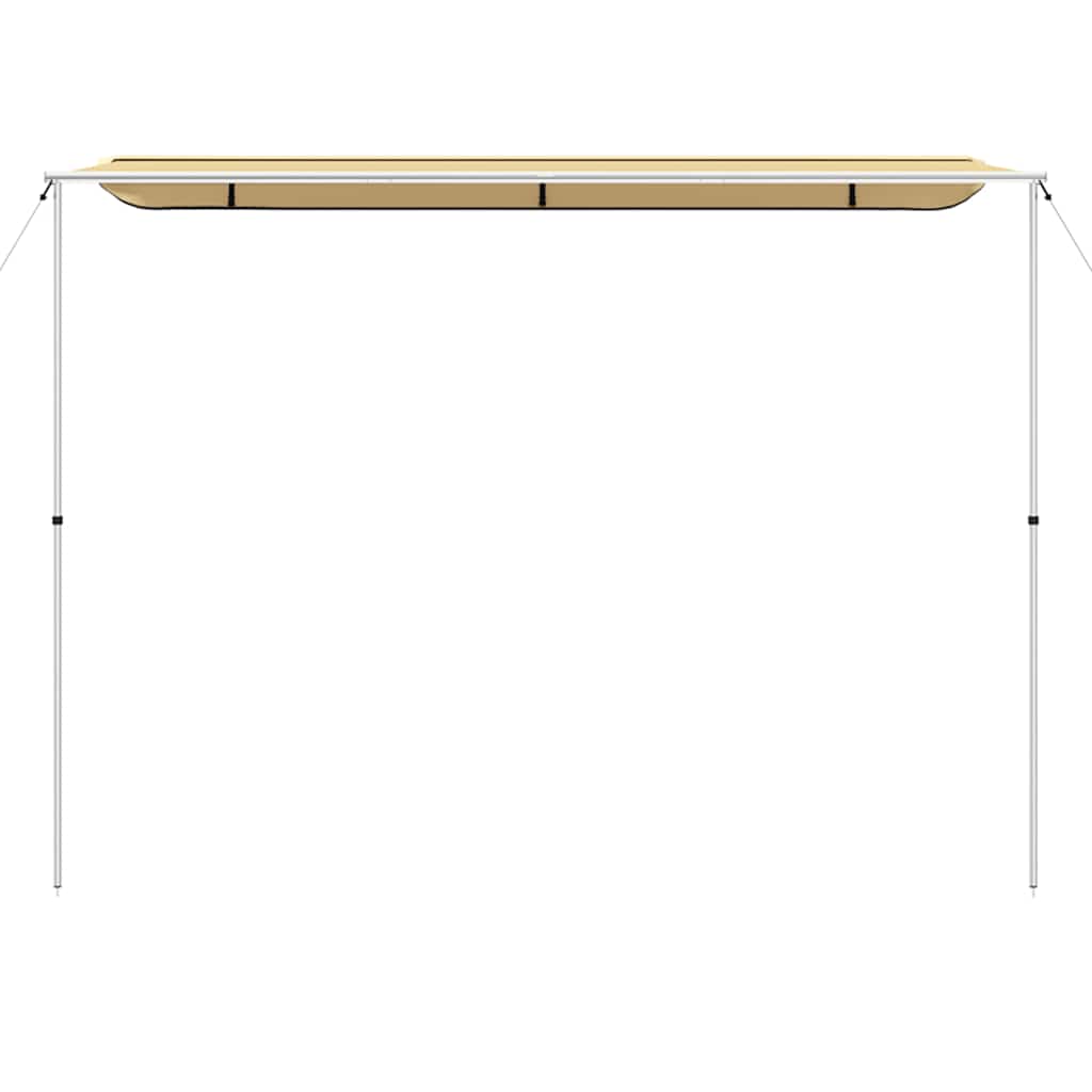 Markizė nameliui ant ratų, smėlio spalvos, 3,6x2,5x2,15m