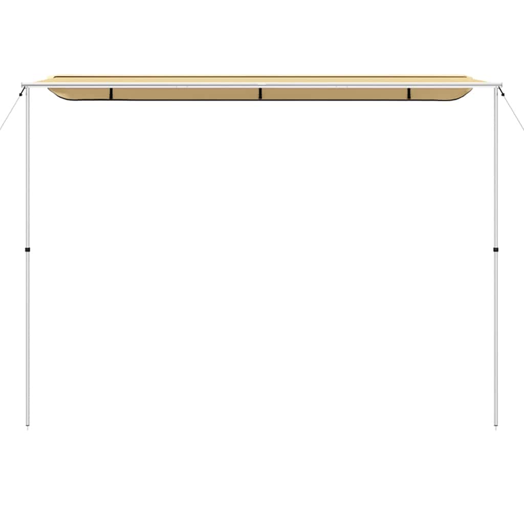Markizė nameliui ant ratų, smėlio spalvos, 4x3x2,15m
