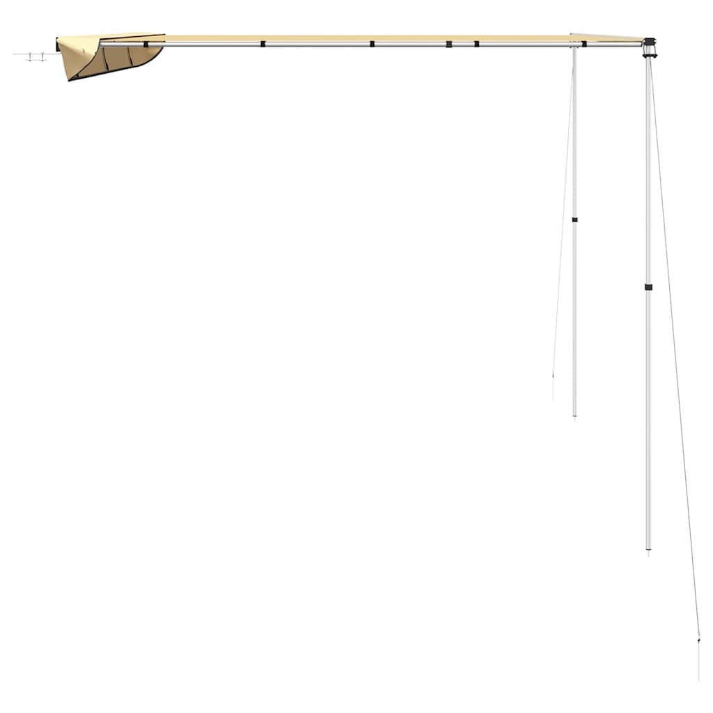 Markizė nameliui ant ratų, smėlio spalvos, 4x3x2,15m